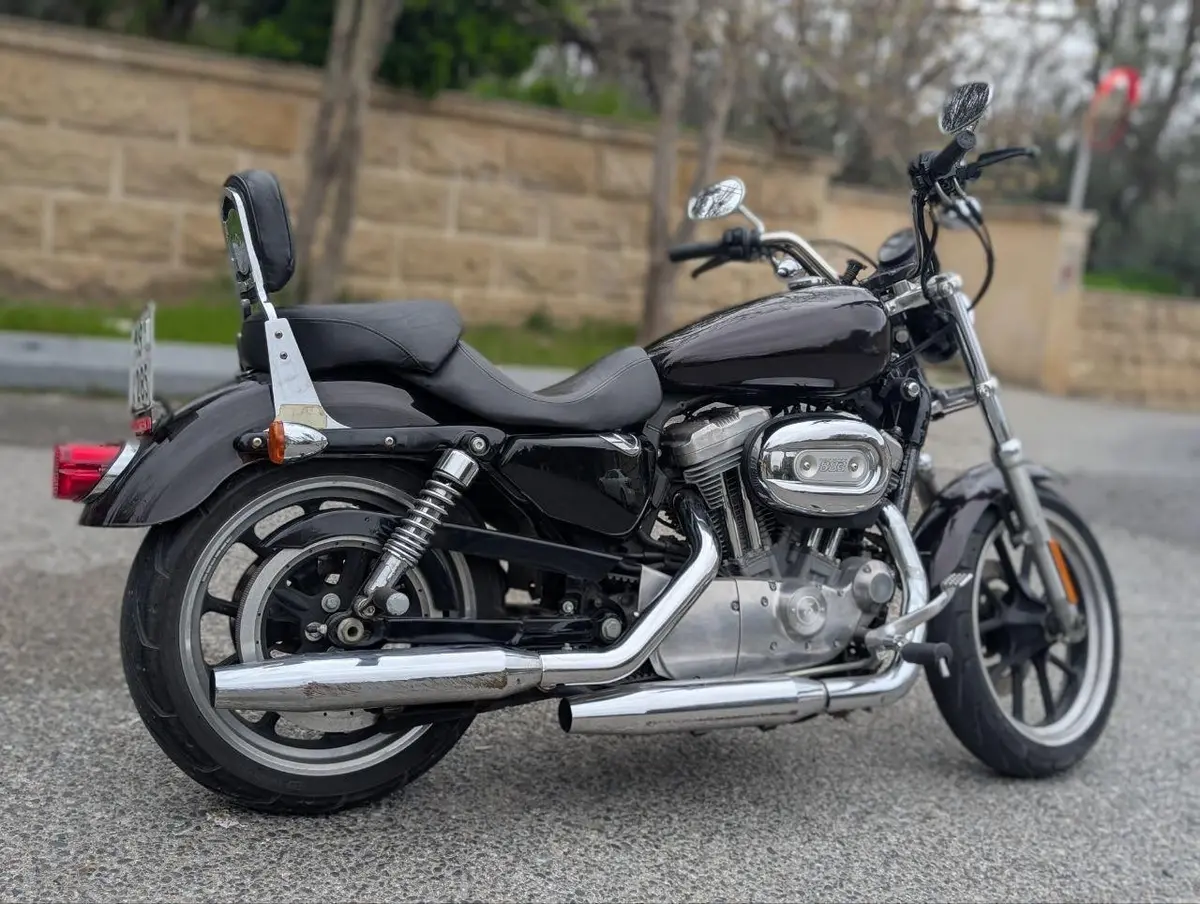 Harley Davidson Sportster SuperLow XL883L — Bakı (10)